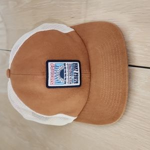 Ripcurl brown/tan skateboarding hat